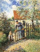Camille Pissarro, Mothers and children in the garden